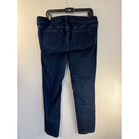 Torrid Dark Blue Jean 14R Boyfriend Style Stretch - Picture 2 of 11